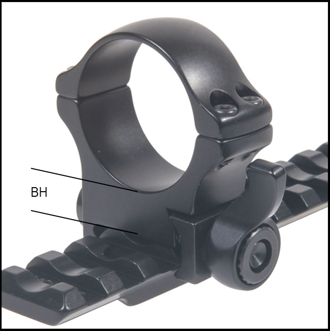 ERA Weaver krúžky 30mm QD 6mm 6