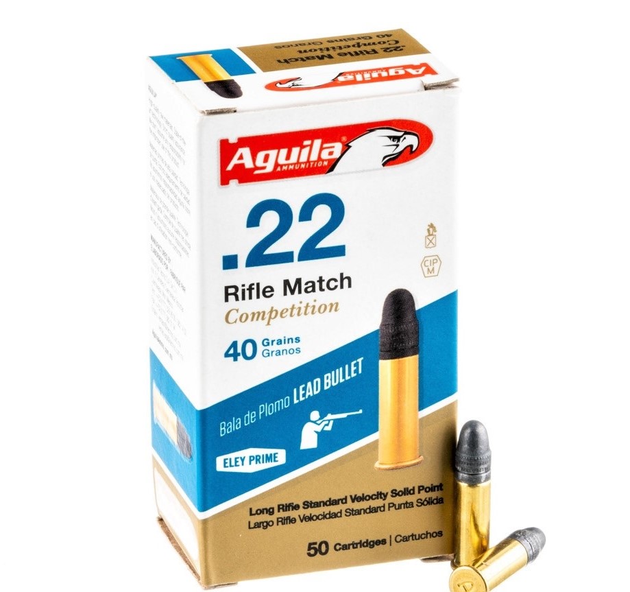 .22 LR Aguila Match Rifle 40gr