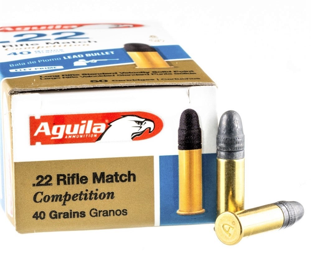.22 LR Aguila Match Rifle 40gr 2