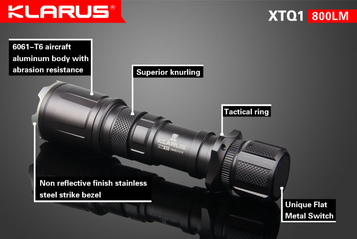 KLARUS XTQ1 800 lumenov 4