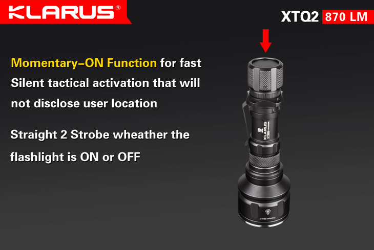 KLARUS XTQ2 870 lumenov 4