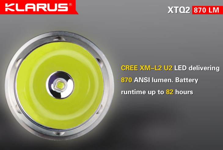 KLARUS XTQ2 870 lumenov 6