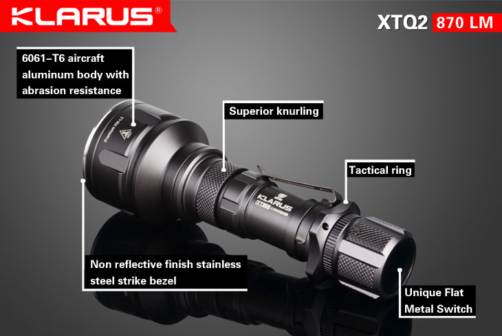 KLARUS XTQ2 870 lumenov 8