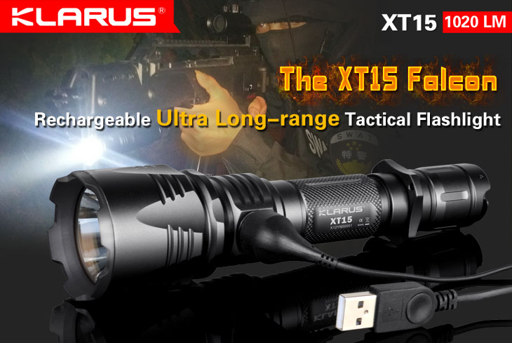 KLARUS XT15 1020 Lumenov + akumulátor zdarma 3