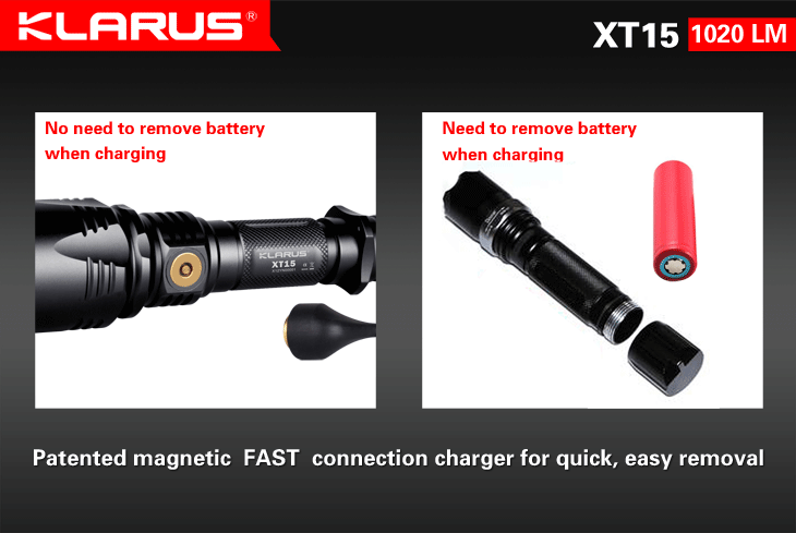 KLARUS XT15 1020 Lumenov + akumulátor zdarma 5