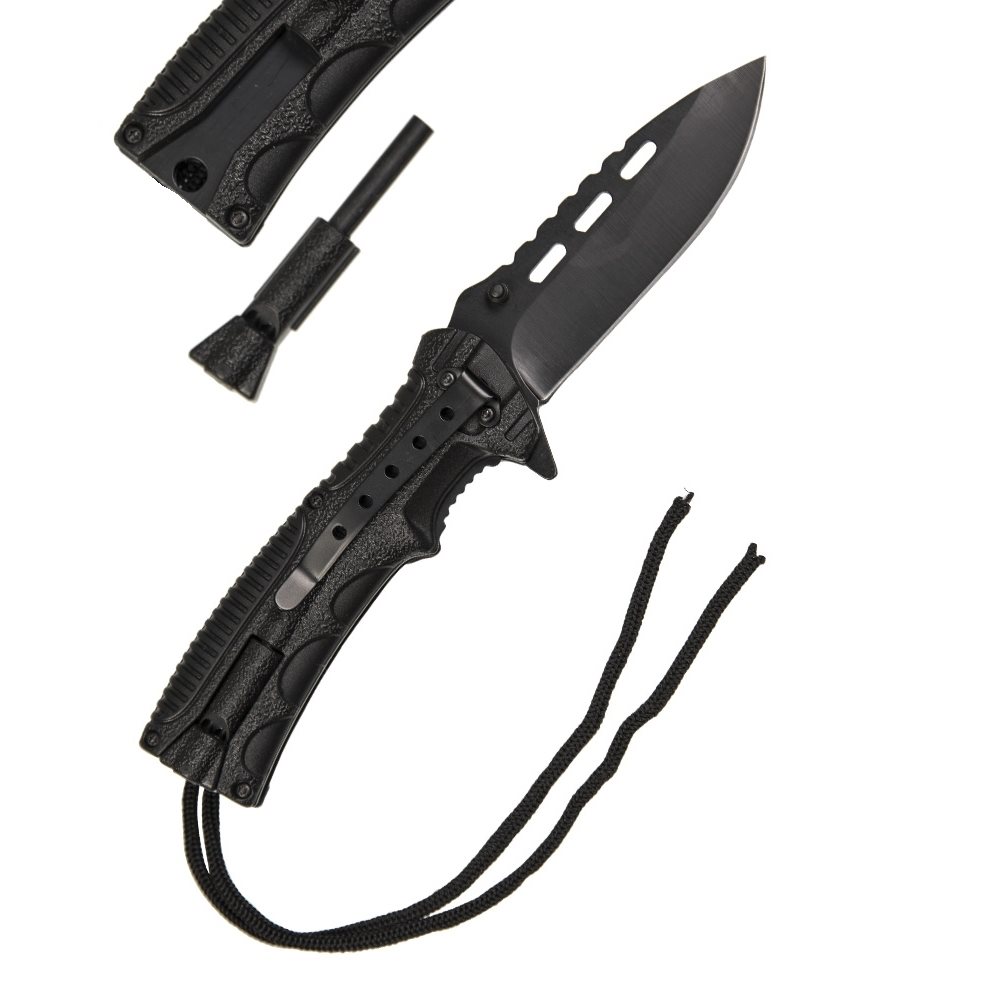 Mil-tec Nôž Paracord w. Fire Starter 3