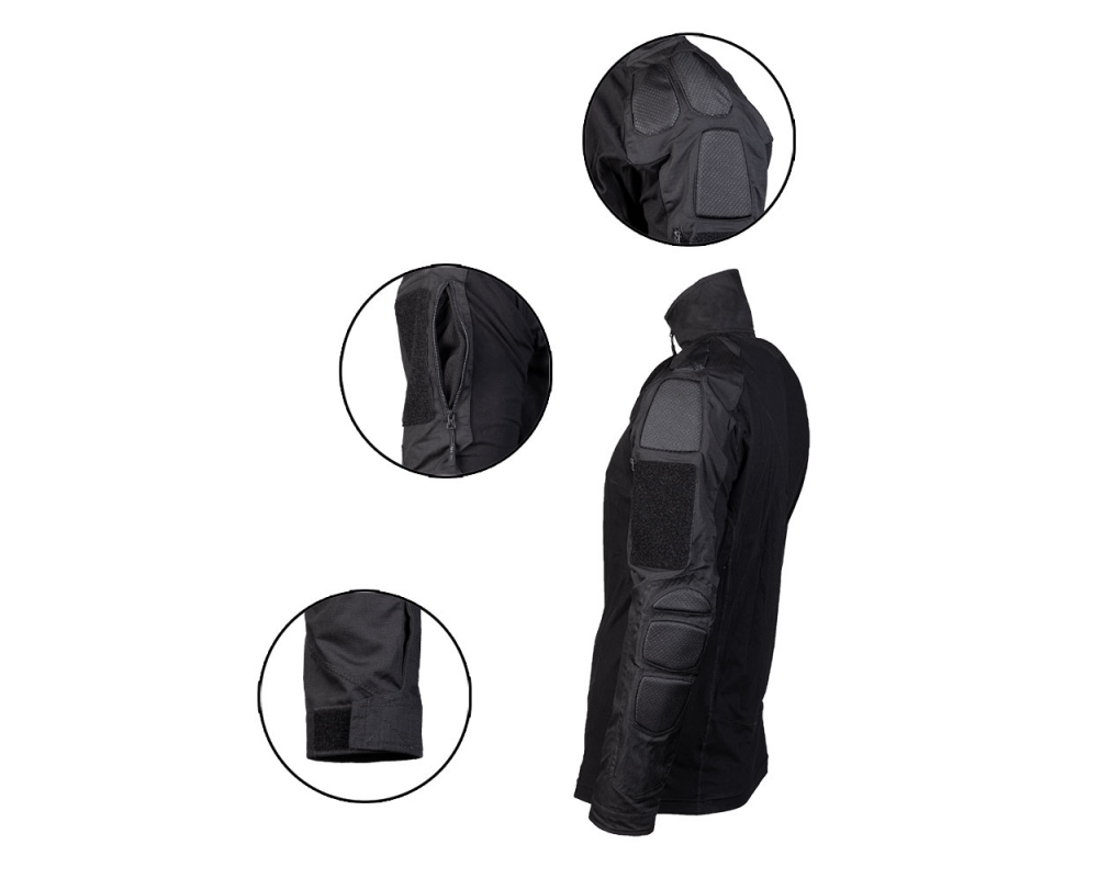 Mil-Tec Bunda Combat Jacket Chimera - čierna, veľ. XL 3