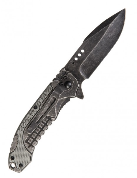 Mil-tec Nôž Fire Dept Stone Washed 3