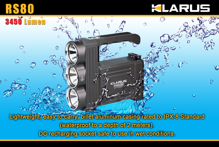 KLARUS RS80 3450 lumenov 10