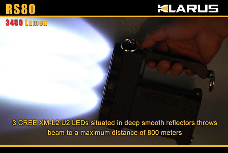 KLARUS RS80 3450 lumenov 11