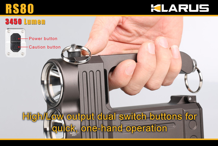 KLARUS RS80 3450 lumenov 8