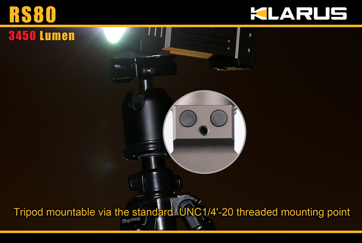 KLARUS RS80 3450 lumenov 9