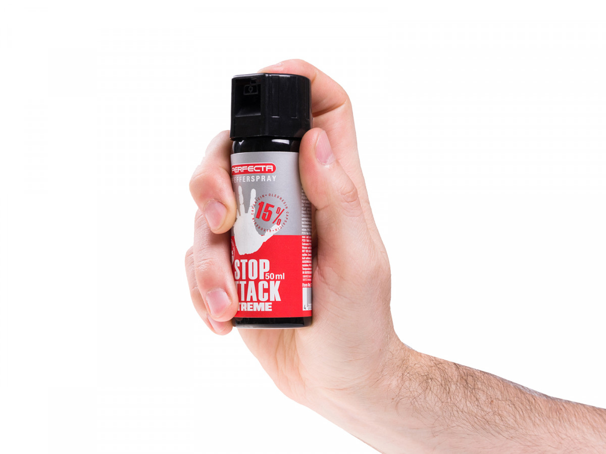 Umarex Obranný sprej Perfecta Pepper Stop Attack Xtreme 50ml (15%OC) 2