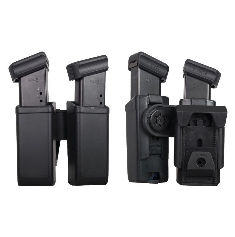 ESP Dvojité rotačné púzdro na zásobníky 9x19mm MH-04 2