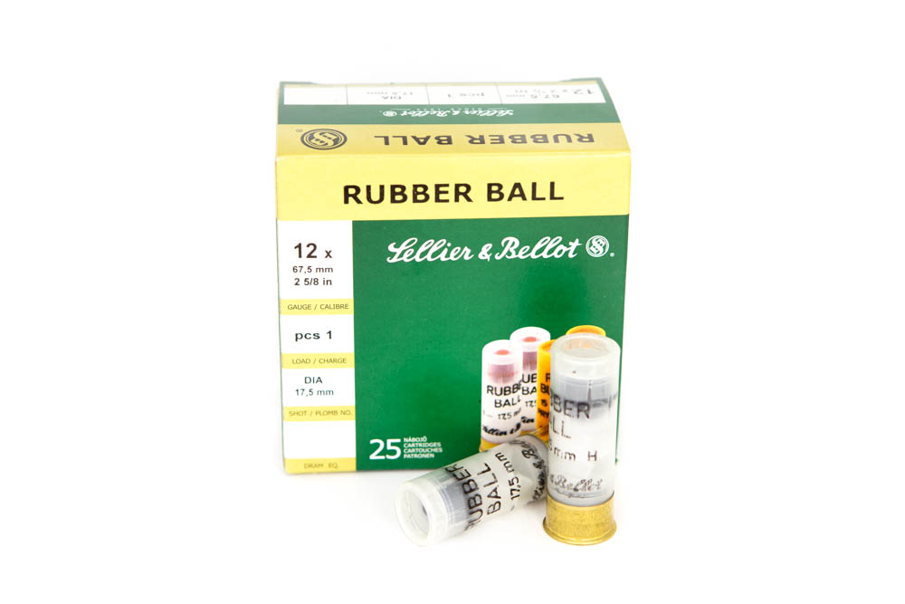 12/67 S&amp;B Rubber Ball 17,5mm