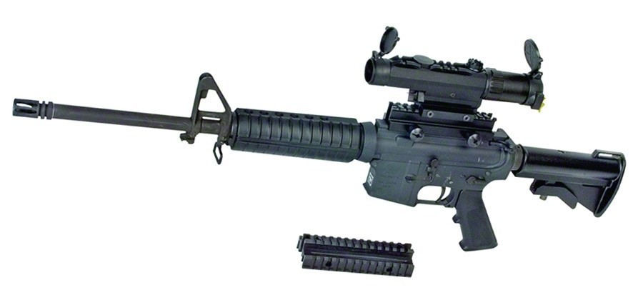 Weaver zvýšená lišta pre AR-15 4