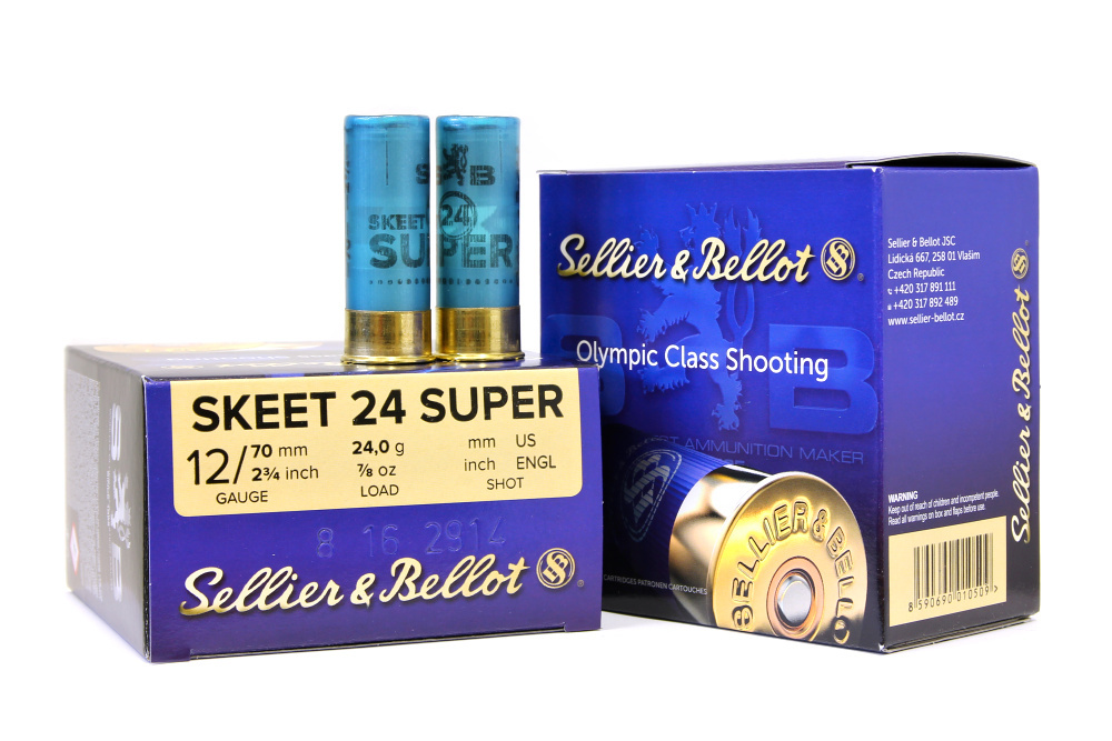 12/70 S&amp;B Skeet Super 24g 2,0mm