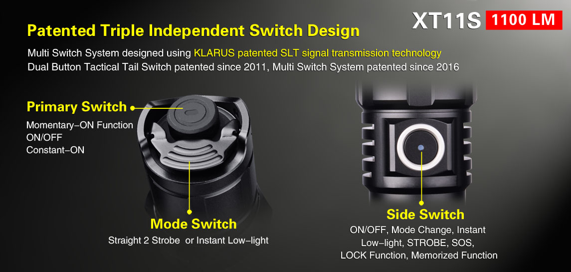 KLARUS XT11S 1100 lumenov Batéria POŠTOVNÉ ZDARMA !!! 5