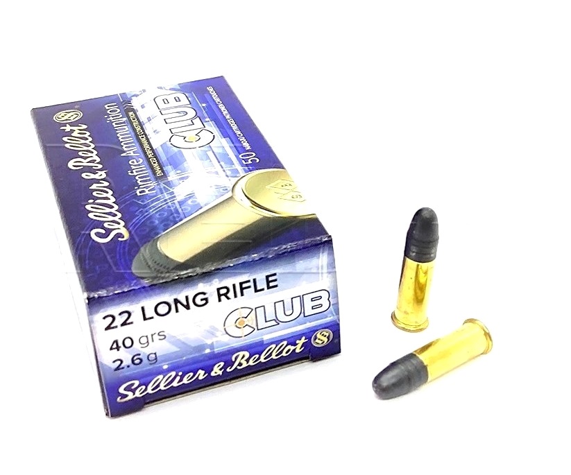 .22 LR S&amp;B Standard Club 2,6g