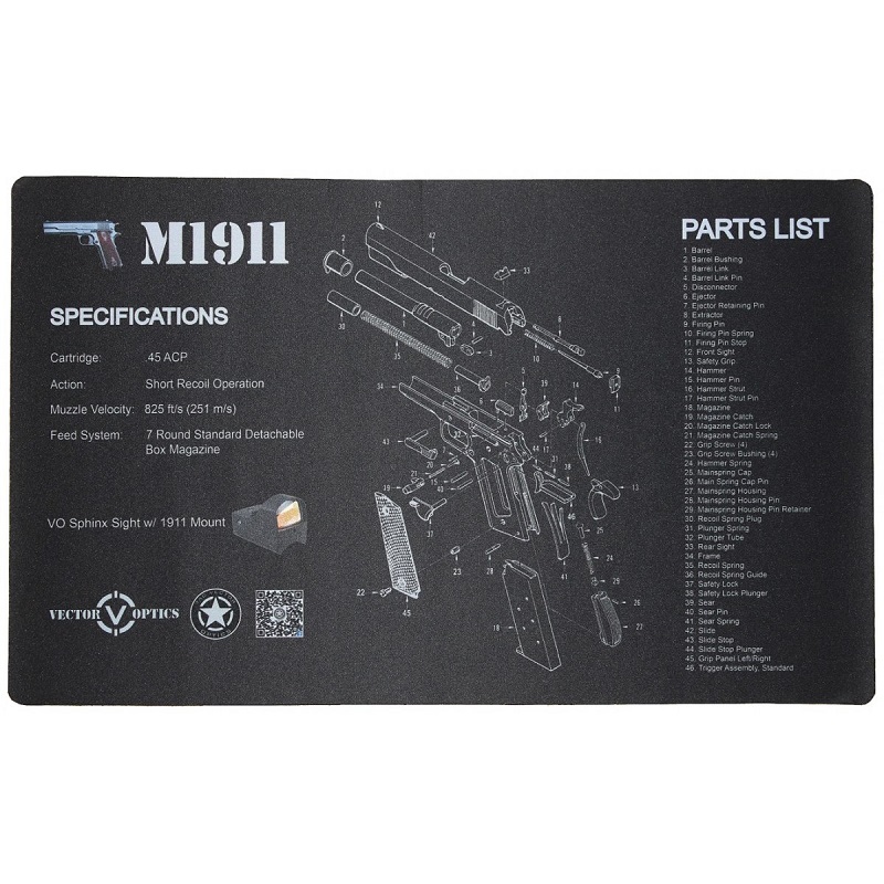 Vector pracovná podložka 1911