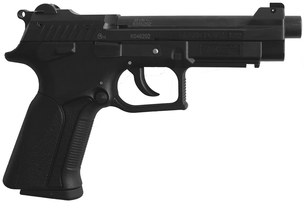 Grand Power K22 MK12, kal. .22 LR - so závitom