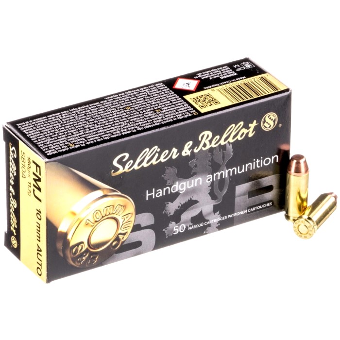 10mm Auto S&amp;B FMJ 180gr/11,7g