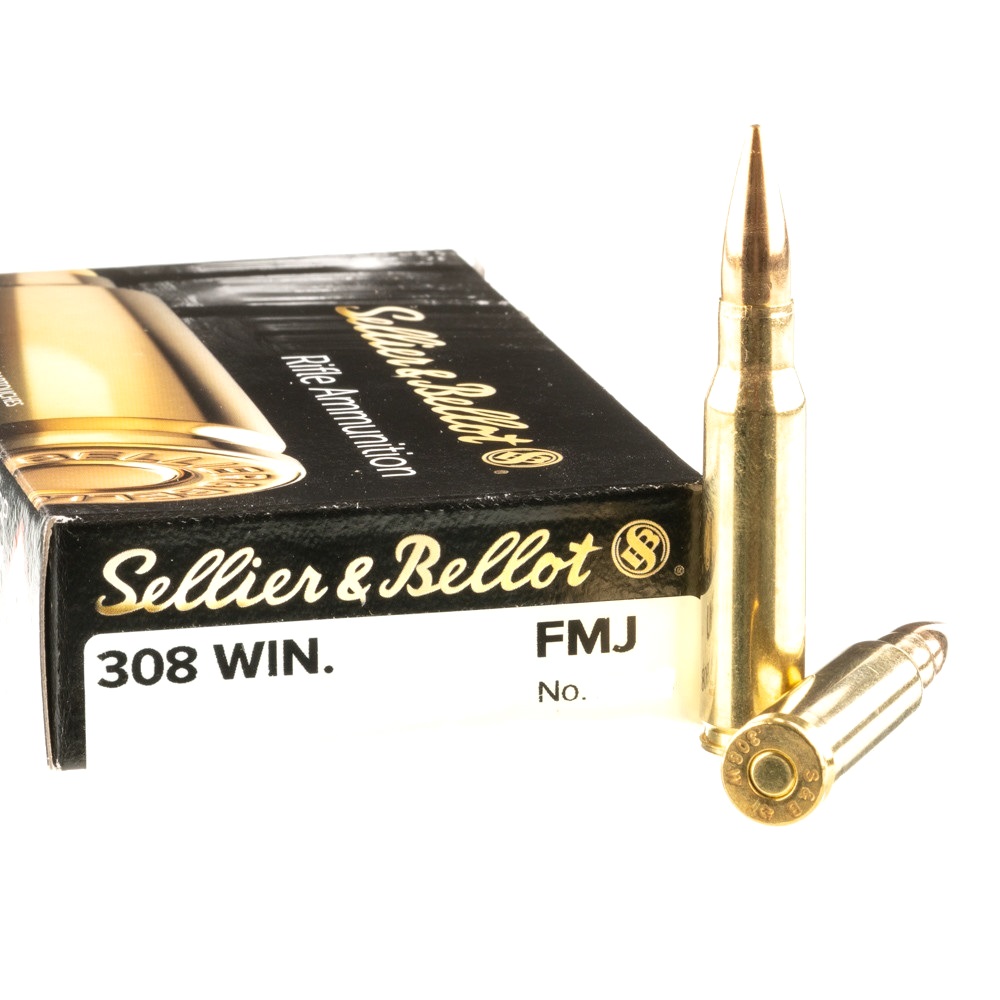 .308 Win. S&amp;B FMJ 180gr/11,7g (20ks bal.)