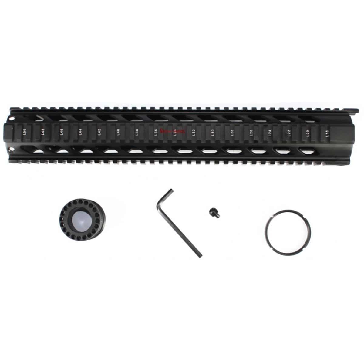 Vector T-Series Free Float 15" Quad Rail 2