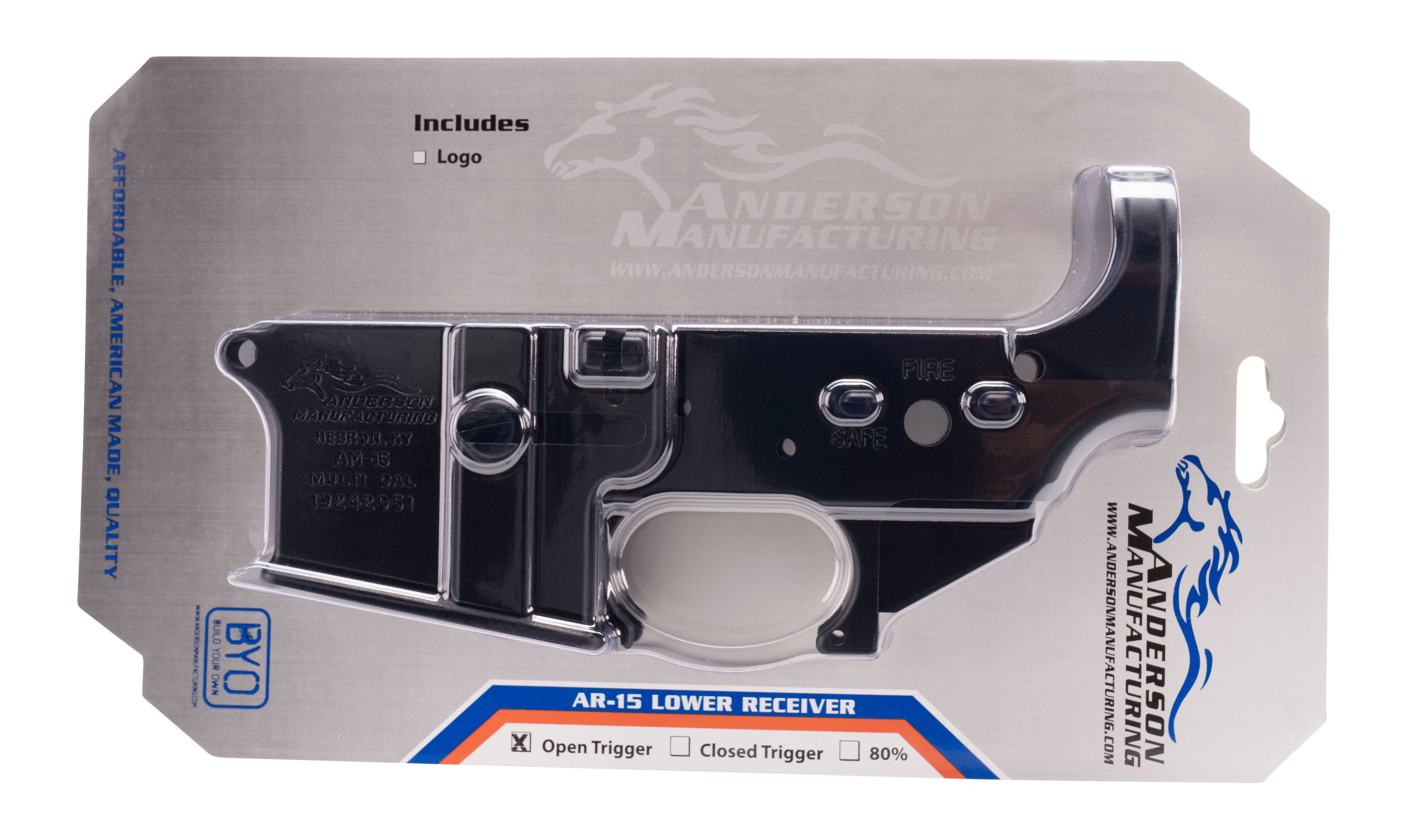 AM-15 Stripped Lower Receiver 2