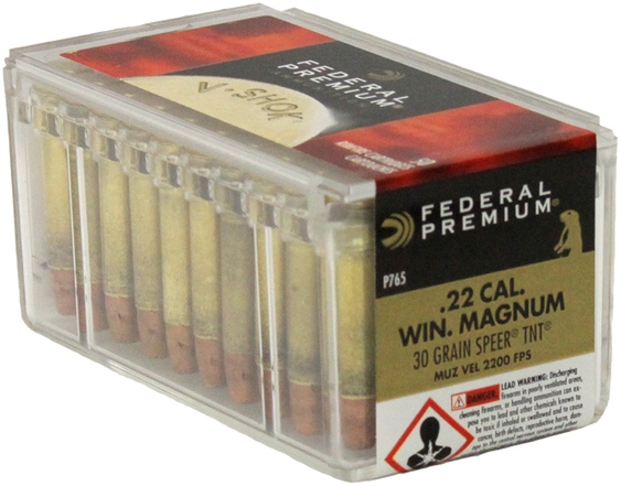 .22 WMR Federal V-Shok TNT HP 30gr/1,94g