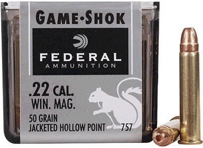 .22 WMR Federal Game-Shok JHP 50gr/3,24g