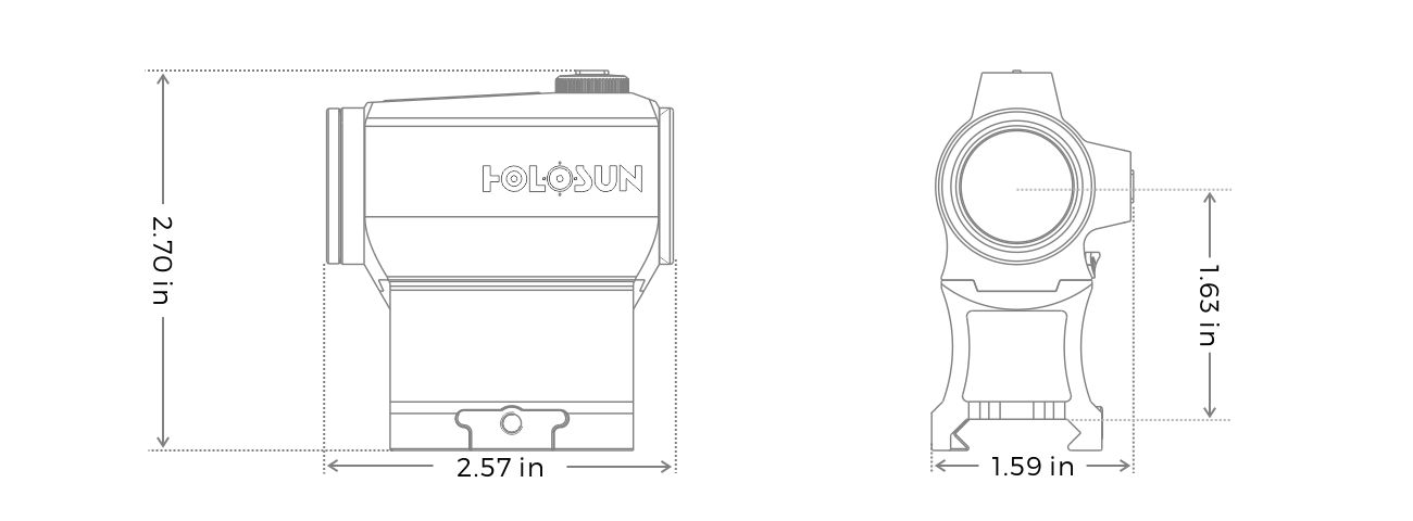 Kolimátor HOLOSUN HS403C 2