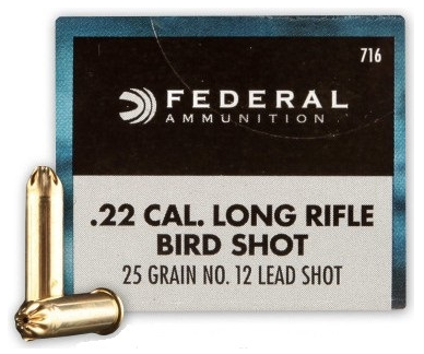 .22 EXLR Federal Shotshell (brokové)