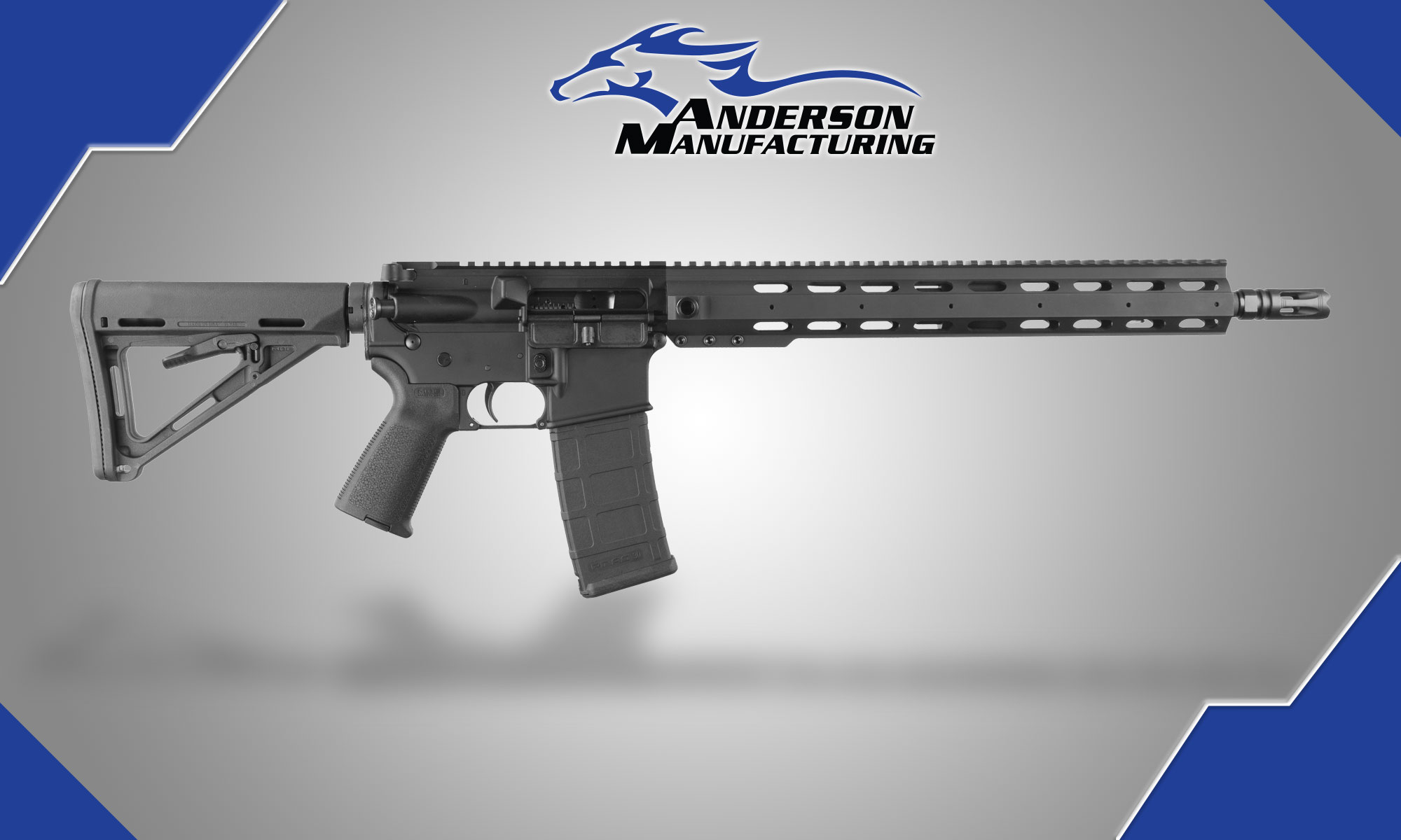 Anderson AM-15 Full rail EXT, 5.56 16″ – M4 - RF85 3