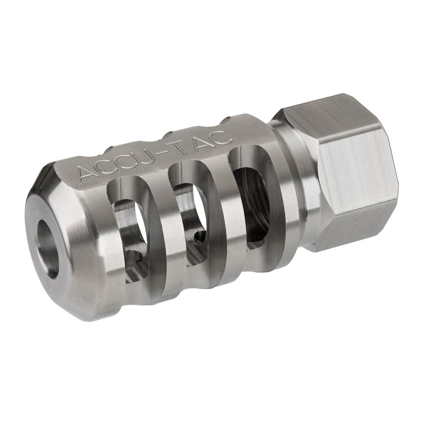 Úsťová brzda Accu-Tac Tank III Muzzle Brake 7,62 - nerez 4