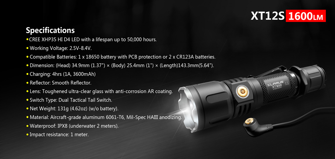 KLARUS XT12S 15