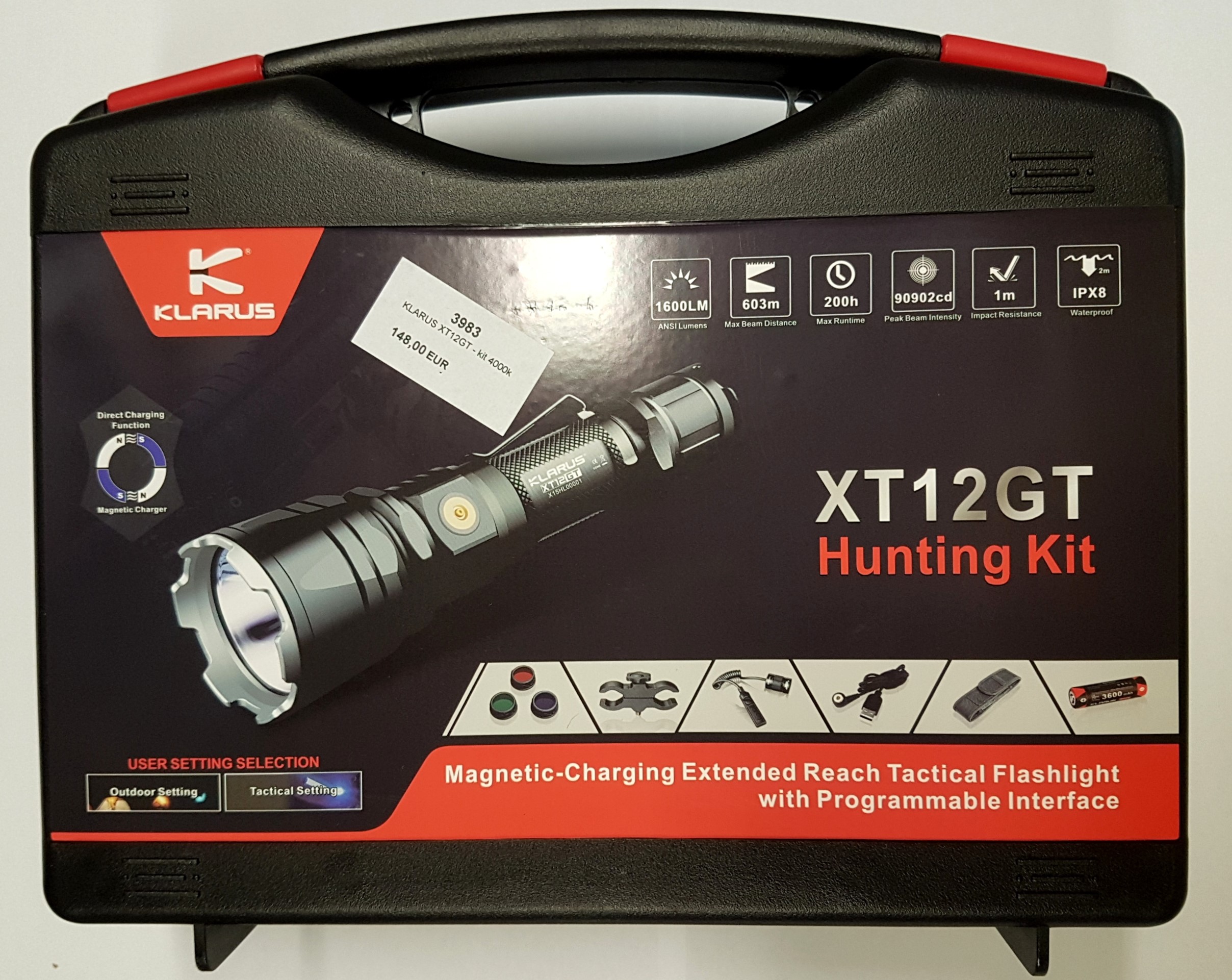 KLARUS XT12GT - kit 6500k