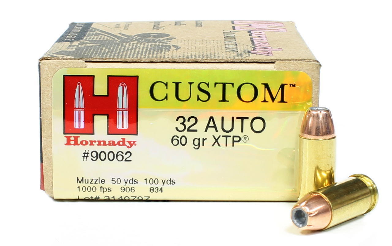 7,65 Brow. Hornady XTP 60gr