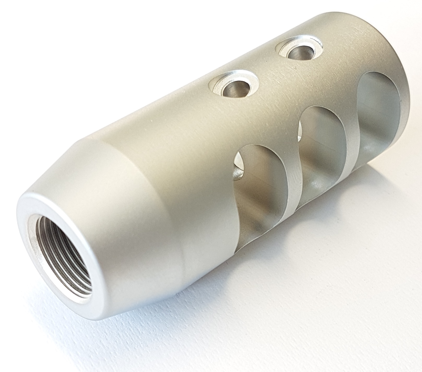 Úsťová brzda BM25 5,56mm 1/2x28 - nerez 2