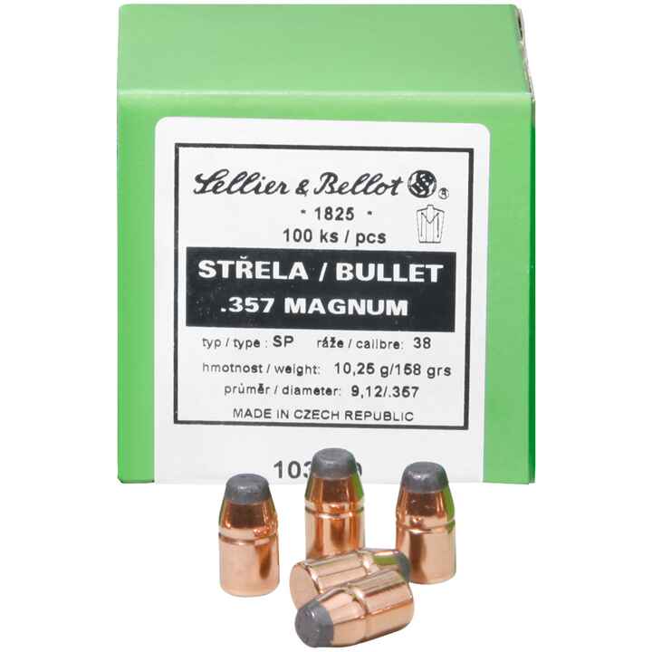 Strela .357 S&amp;B 158gr/10,25g SP