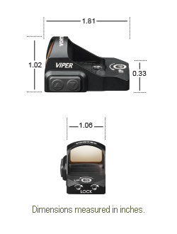 Kolimátor Vortex Viper 6MOA 5