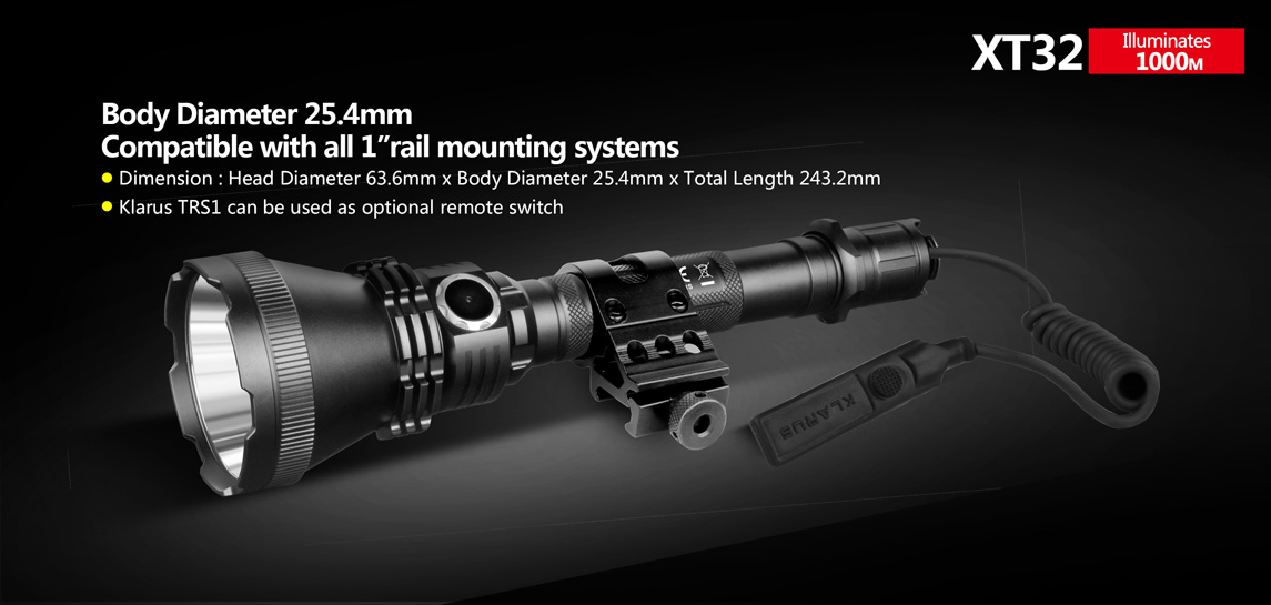 KLARUS XT32 - kit 15