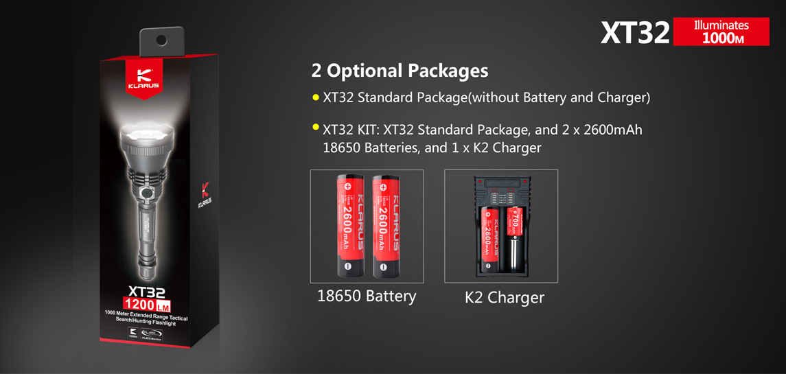 KLARUS XT32 - kit 7