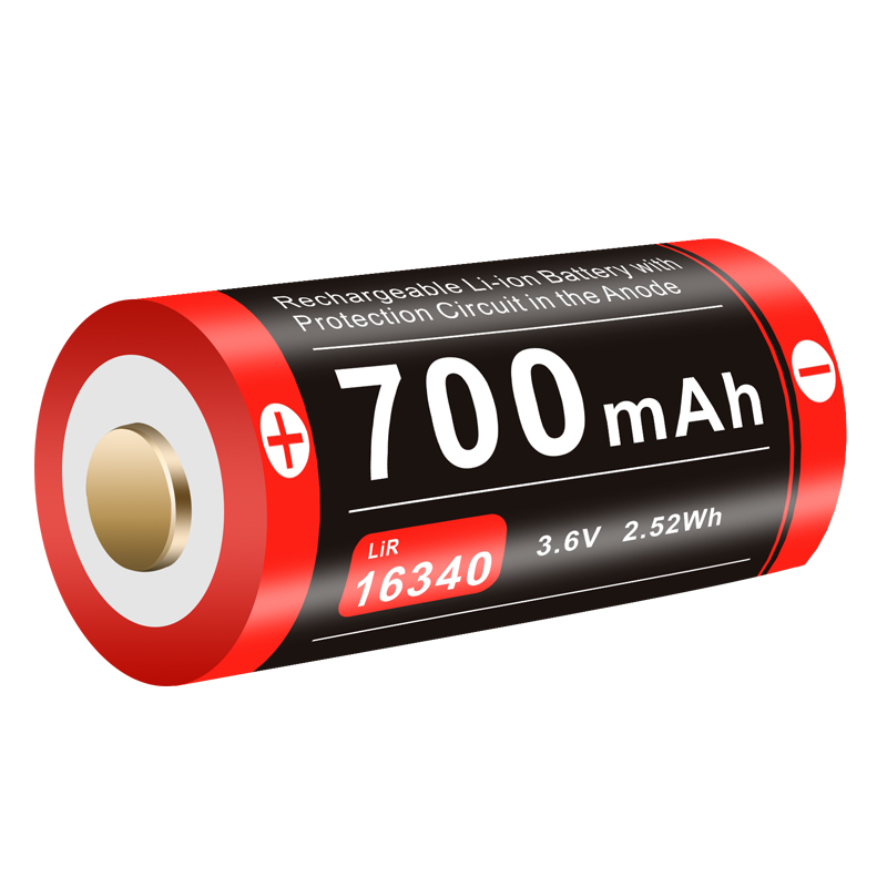 KLARUS akumulátor 16340 700mah 3