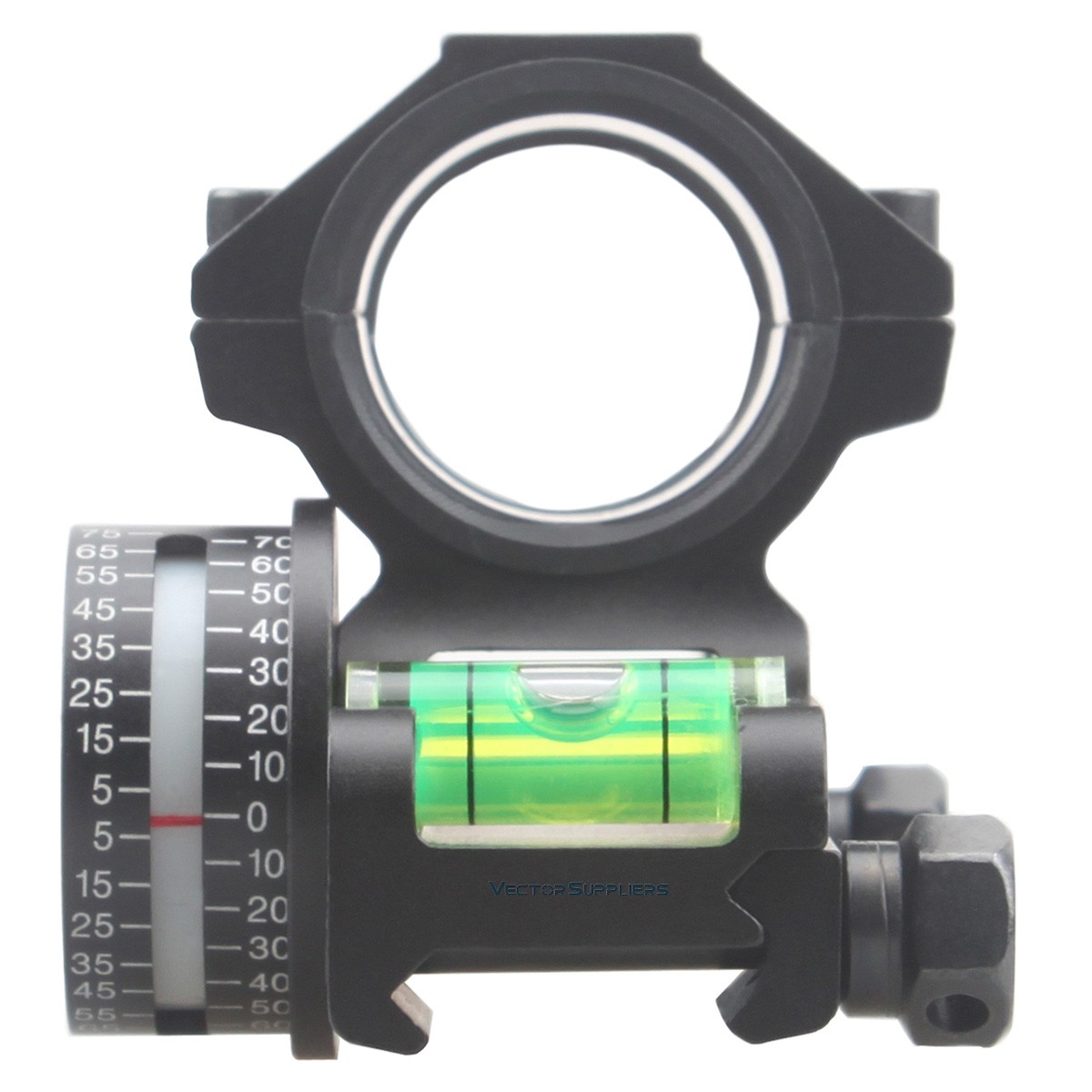 Vector 30mm jednodielna montáž s vodováhou 4