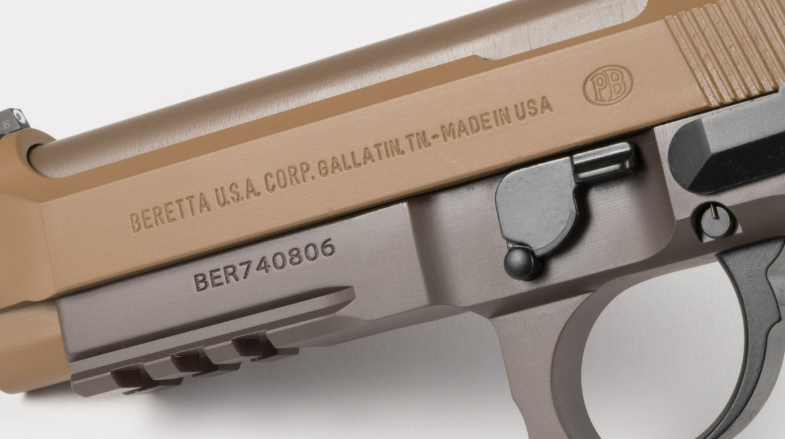 Beretta M9A3 Type F, kal. 9x19 2