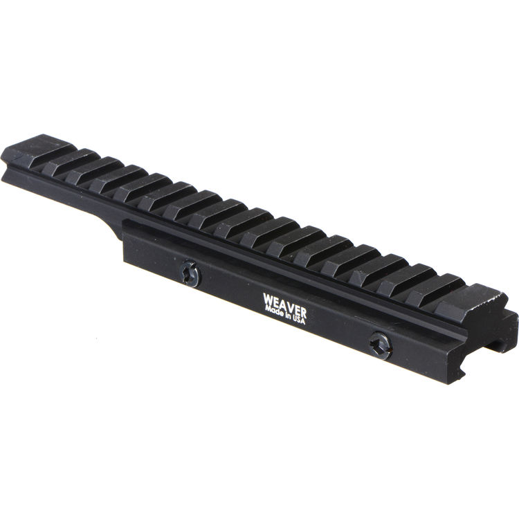 Weaver AR Flat Top Riser Rail 20MOA
