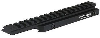 Weaver AR Flat Top Riser Rail 20MOA 2