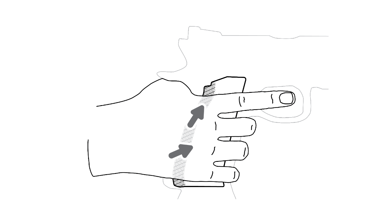 Armanov CZ Shadow MaXXXGrip červené 5