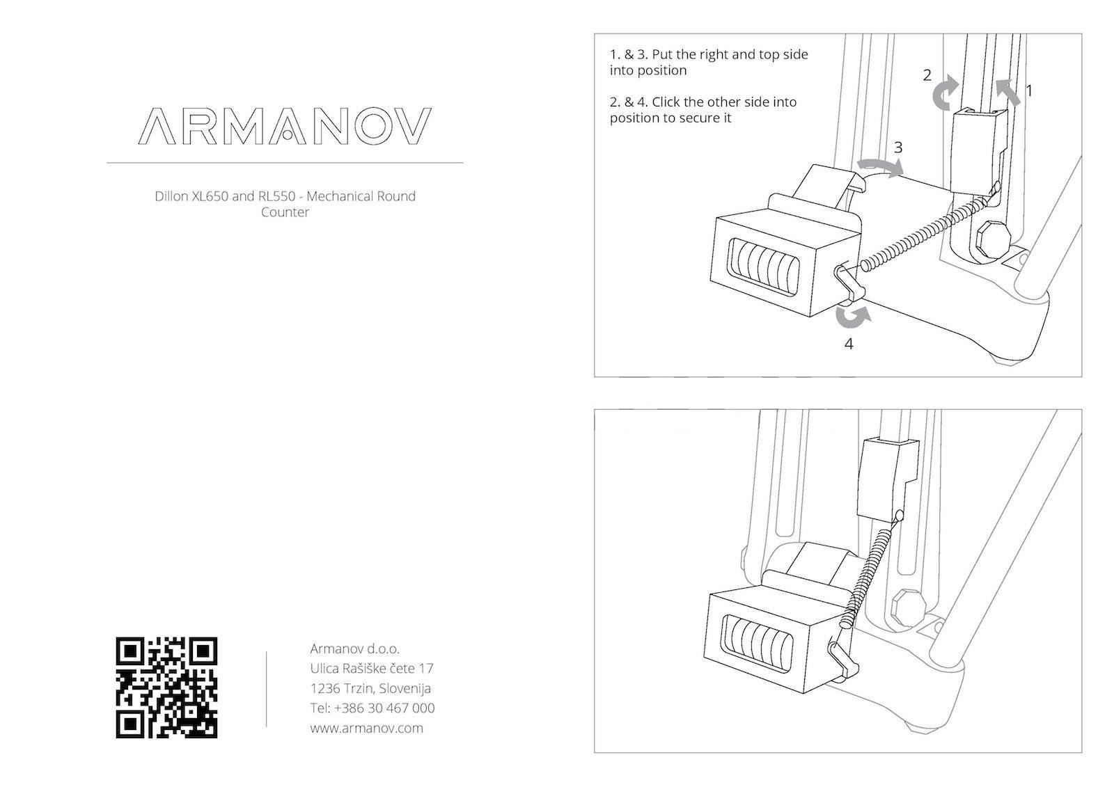 Armanov Round Counter XL650 / XL750 / RL550 6
